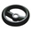 RS PRO Black Glass-Fibre Reinforced Technopolymer Hand Wheel, 160mm diameter
