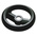 RS PRO Black Glass-Fibre Reinforced Technopolymer Hand Wheel, 160mm diameter