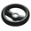 RS PRO Black Glass-Fibre Reinforced Technopolymer Hand Wheel, 200mm diameter