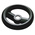 RS PRO Black Glass-Fibre Reinforced Technopolymer Hand Wheel, 200mm diameter