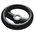 RS PRO Black Glass-Fibre Reinforced Technopolymer Hand Wheel, 200mm diameter