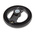 RS PRO Black Glass-Fibre Reinforced Technopolymer Hand Wheel, 160mm diameter