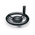 RS PRO Black Glass-Fibre Reinforced Technopolymer Hand Wheel, 160mm diameter