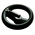 RS PRO Black Technopolymer Hand Wheel, 80mm diameter