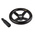 RS PRO Black Phenoplast, Vegetal Fibre Reinforced Hand Wheel, 160mm diameter