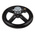 RS PRO Black Phenoplast, Vegetal Fibre Reinforced Hand Wheel, 160mm diameter