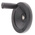 Rose+Krieger Black Die Cast Aluminium Hand Wheel, 100mm diameter