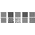 RS PRO Galvanised Steel Perforated Metal Sheet 1000mm x 500mm, 1.5mm Thick