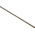 RS PRO Brass Rod 6mm Diameter, 500mm L