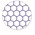 RS PRO Galvanised Steel Perforated Metal Sheet 500mm x 500mm, 0.7mm Thick