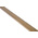 RS PRO Brass Flat Bar, 1in W, 1/4in H, 500mm L