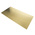 RS PRO Brass Metal Sheet 600mm x 300mm, 0.9mm Thick