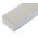 RS PRO Beige Plastic Sheet, 500mm x 50mm x 25mm