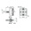 RS PRO M4 Connection Plate Connecting Component, Strut Profile 40 mm, Groove Size 8mm