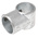 RS PRO T-Connector Connecting Component, Strut Profile Type 3, Round Tube Size Type 3