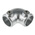 RS PRO 2-Way Connector Connecting Component, Strut Profile Type 1, Round Tube Size Type 1