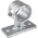 RS PRO Handrail Bracket Connecting Component, Strut Profile Type 2, Round Tube Size Type 2