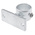 RS PRO Handrail Bracket Connecting Component, Strut Profile Type 3, Round Tube Size Type 3
