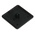 RS PRO Black End Cap, 40 x 40 mm Strut Profile, 8mm Groove
