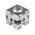 RS PRO Cube Connector Connecting Component, Strut Profile 40 mm, Groove Size 8mm