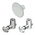 Bosch Rexroth D11 90° Connector Connecting Component, Strut Profile 30 mm, Groove Size 8mm