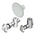 Bosch Rexroth D17 Quick Connector Connecting Component, Strut Profile 40 mm, 45 mm, 50 mm, 60 mm, Groove Size 10mm
