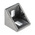 RS PRO Angle Bracket Connecting Component, Strut Profile 20 mm, Groove Size 6mm