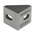 FlexLink M6 Angle Bracket Connecting Component, Strut Profile 22 mm, Groove Size 5.5mm