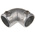 RS PRO 2-Way Connector Connecting Component, Strut Profile Type 2, Round Tube Size Type 2