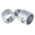 RS PRO Single Swivel Combination Connecting Component, Strut Profile Type 2, Round Tube Size Type 2