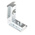 Bosch Rexroth M8 Inner Bracket Connecting Component, Strut Profile 40 mm, 45 mm, 50 mm, 60 mm, Groove Size 10mm
