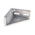 Bosch Rexroth M8 Angle Bracket Connecting Component, Strut Profile 45 mm, Groove Size 10mm