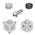 Bosch Rexroth Corner Cube Kit Connecting Component, Strut Profile 45 mm, Groove Size 10mm