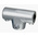 RS PRO S12 T-Connector Connecting Component, Strut Profile Type 3, Round Tube Size Type 3
