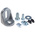 Bosch Rexroth Type R Bracket Connecting Component, Strut Profile 30 mm, 40 mm, 45 mm, 50 mm, 60 mm, Groove Size 8mm