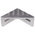 Bosch Rexroth M8 Angle Bracket Connecting Component, Strut Profile 50 mm, Groove Size 10mm