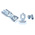 Bosch Rexroth Quick Connector Connecting Component, Strut Profile 40 mm, 45 mm, 50 mm, 60 mm, Groove Size 10mm