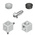 Bosch Rexroth S12 Cube Connector Connecting Component, Strut Profile 40 mm, Groove Size 10mm