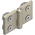 Bosch Rexroth Die Cast Aluminium Door Hinge, 6mm Slot, 45 mm Strut Profile