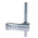 Bosch Rexroth M8 T-Head Bolt Connecting Component, Strut Profile 40 mm, 45 mm, 50 mm, 60 mm, Groove Size 10mm