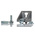 Bosch Rexroth M8 Mounting Bracket Connecting Component, Strut Profile 40 mm, 45 mm, 50 mm, 60 mm, Groove Size 10mm