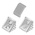 Bosch Rexroth Angular Cover Cap Connecting Component, Strut Profile 50 mm, Groove Size 10mm