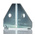 Bosch Rexroth M8 Mounting Bracket Connecting Component, Strut Profile 40 mm, 45 mm, 50 mm, 60 mm, Groove Size 10mm