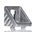 Bosch Rexroth M8 Angle Bracket Connecting Component, Strut Profile 40 mm, Groove Size 10mm