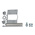 Bosch Rexroth Door Hinge, 8 mm, 10 mm Slot, 30 Strut Profile
