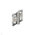 Bosch Rexroth Stainless Steel Door Hinge, 6mm Slot, 20 mm Strut Profile