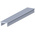 RS PRO Aluminium Alloy Cover Strip, 8mm Groove Size, 2m Length