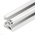 Bosch Rexroth Silver Aluminium Profile Strut, 20 x 20 mm, 6mm Groove, 3000mm Length