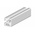 RS PRO Silver Aluminium Profile Strut, 20 x 20 mm, 5mm Groove, 1000mm Length