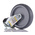 Bosch Rexroth M12 Thread Plastic Castor Wheels, 10mm Groove